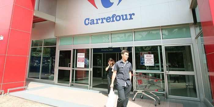 Omzetwaarschuwing Carrefour