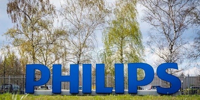 Beursupdate: Philips onderuit op groen Damrak