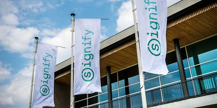 Signify onderuit in groene AEX