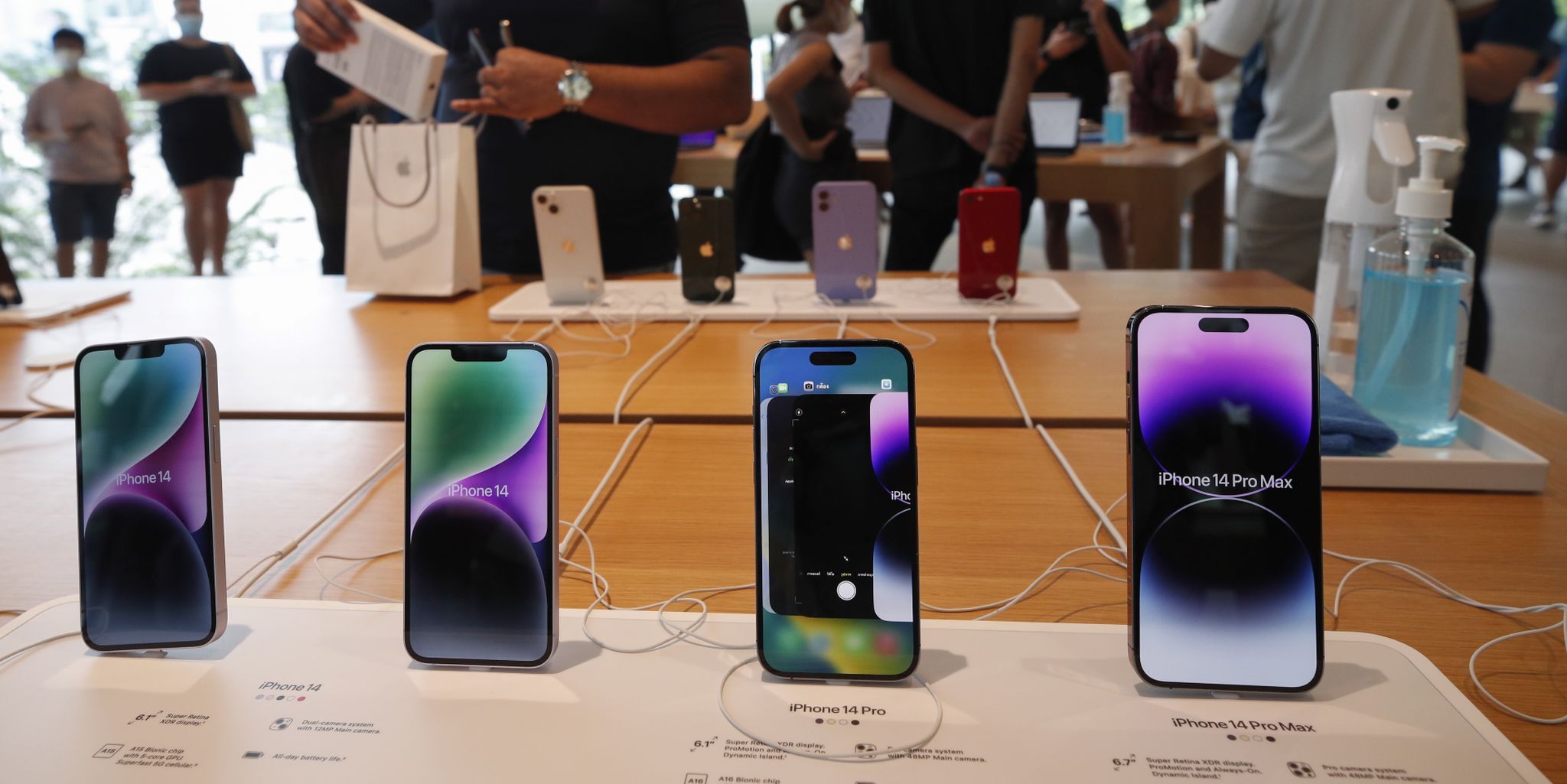 'Apple vraagt leveranciers om minder onderdelen'