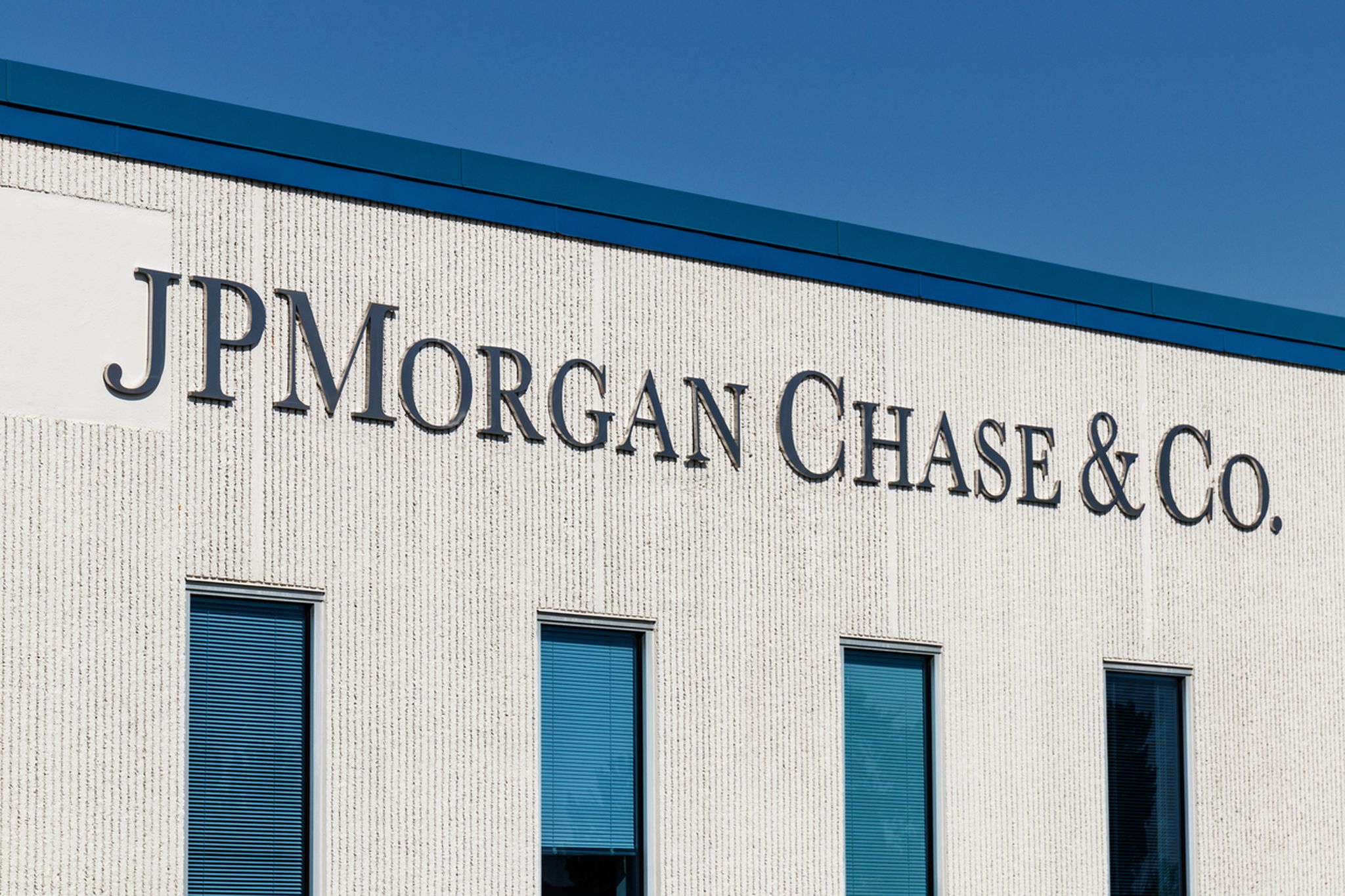 JP Morgan Chase breekt onder vangnet