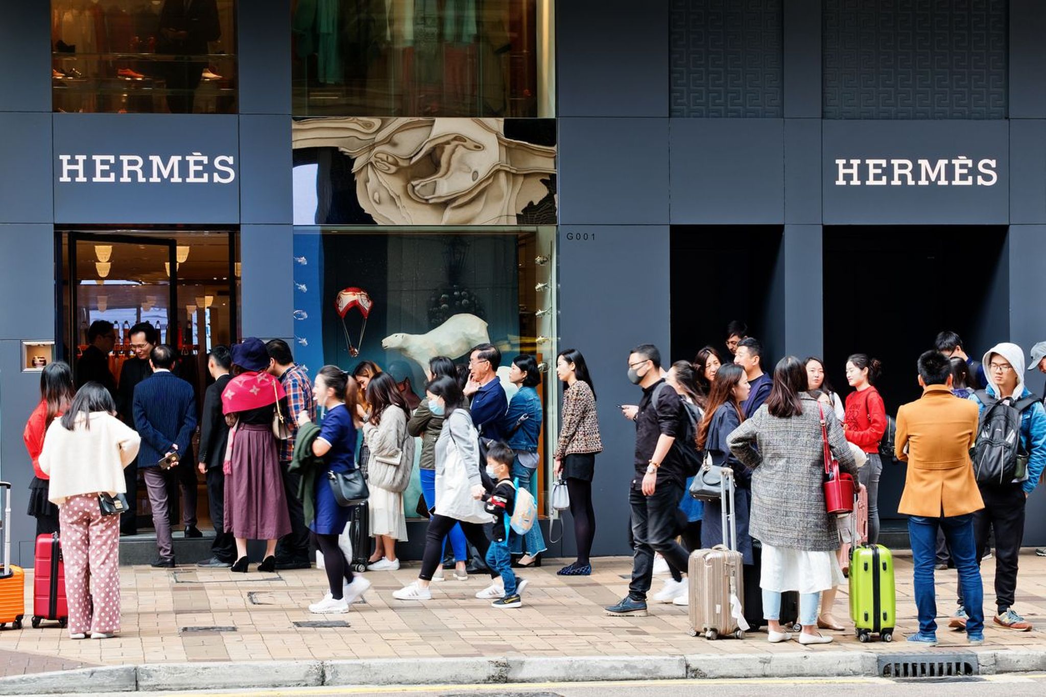 Hermès International hervat de stijgende trend
