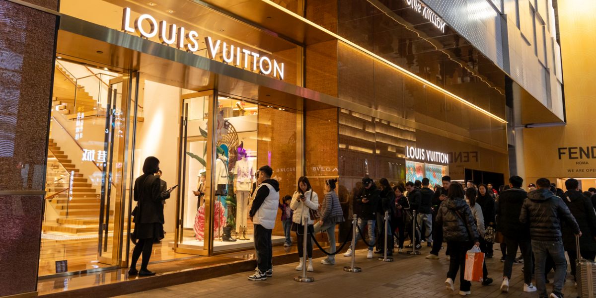 China zit verkopen LVMH dwars 