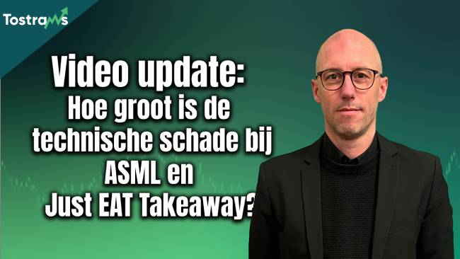 TA video-update: Hoe groot is de technische schade bij ASML en Just Eat Takeaway?