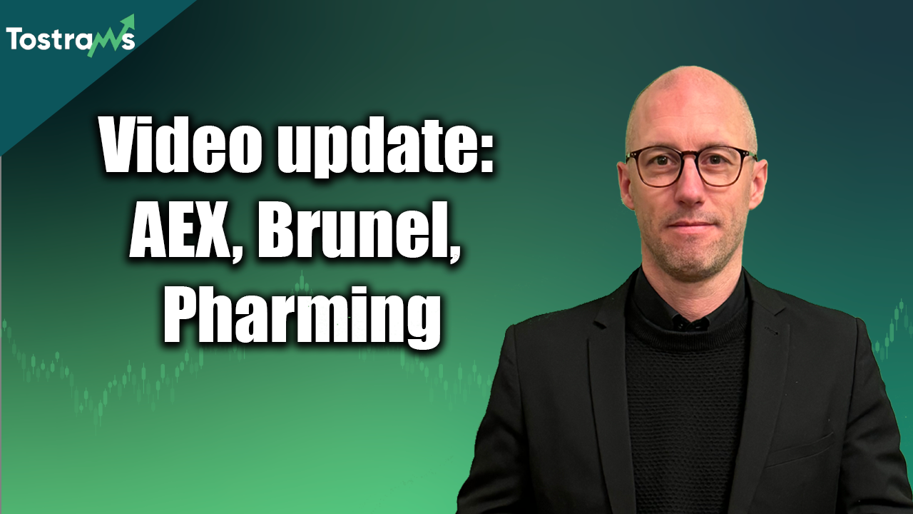 Video-update: AEX index, Brunel en Pharming