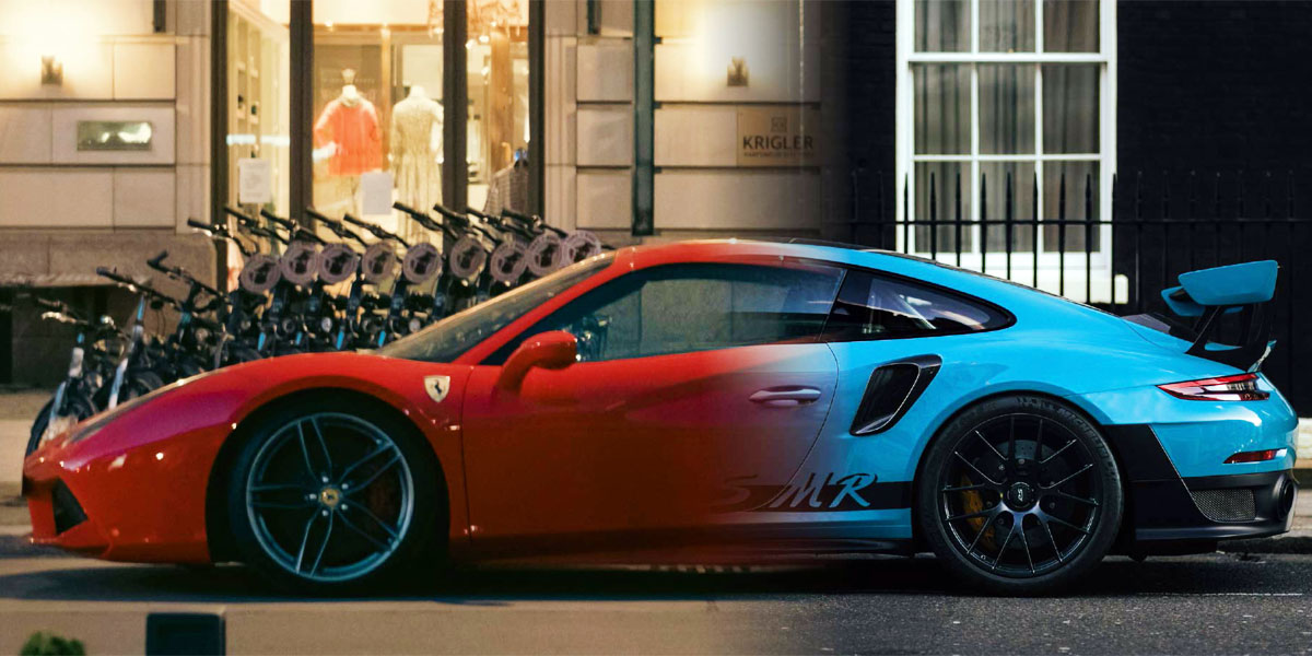 Super-de-luxe aandelen: Ferrari versus Porsche