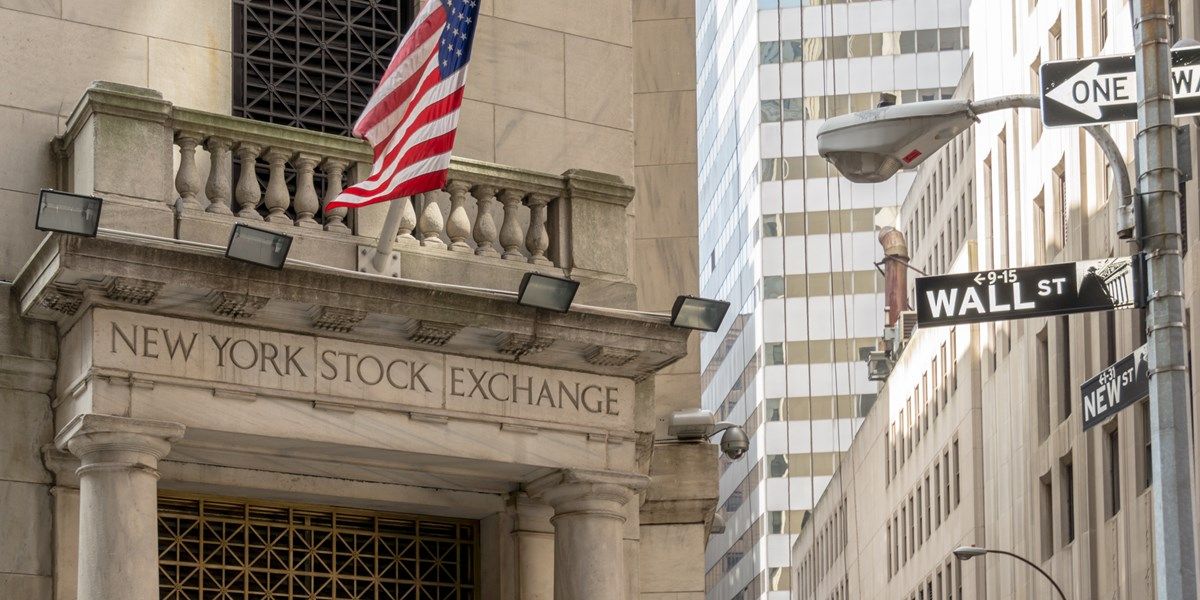 Beperkte verliezen op Wall Street
