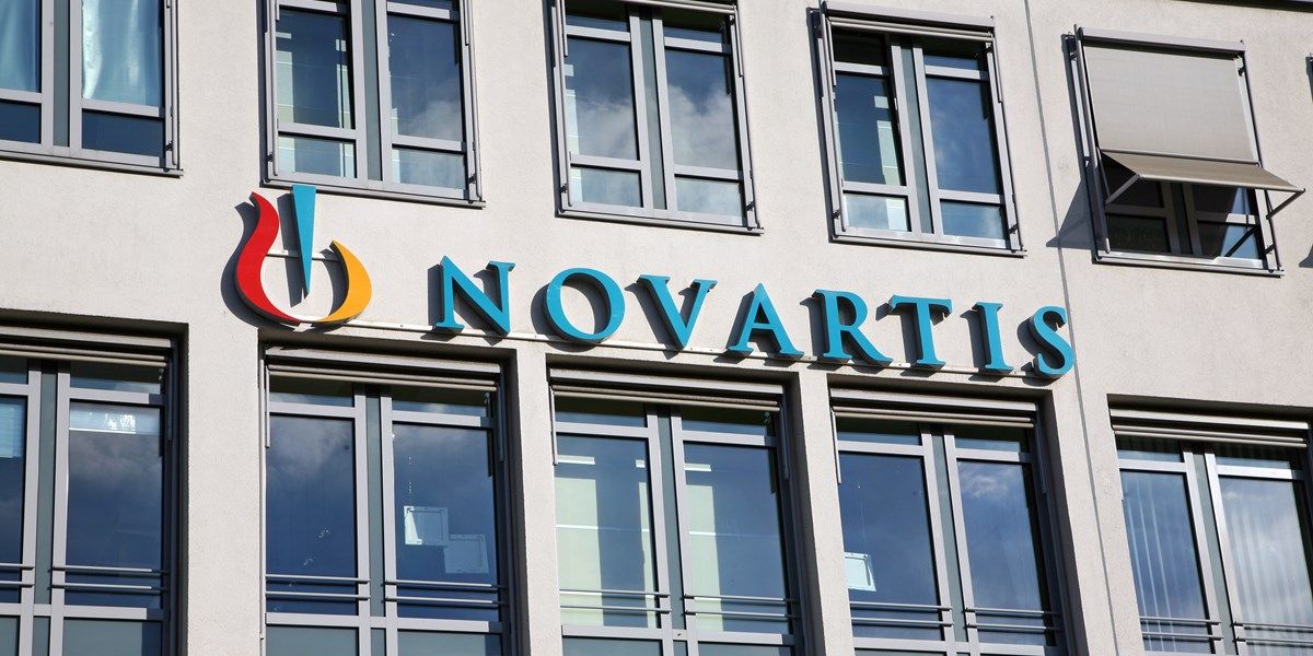 Winstdaling bij Novartis