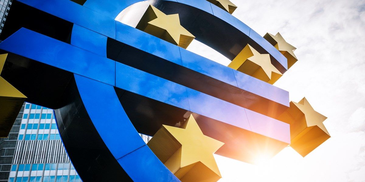 Geldhoeveelheid eurozone stijgt minder snel