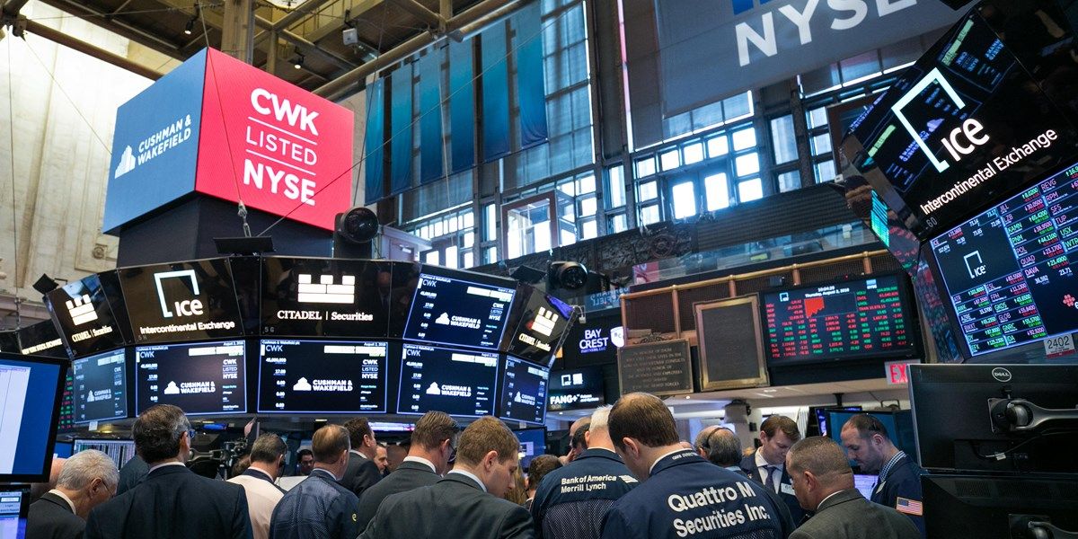 Vlakke opening Wall Street in de maak