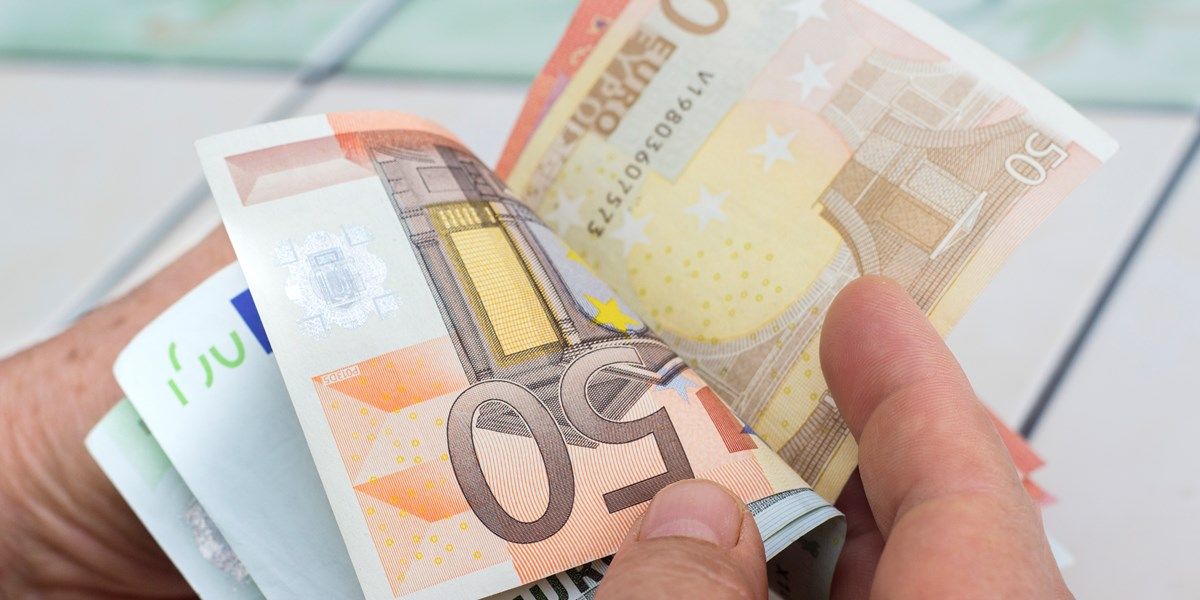 Valuta: euro omlaag