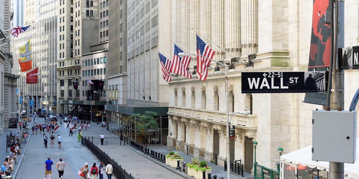 Wall Street vlak gesloten
