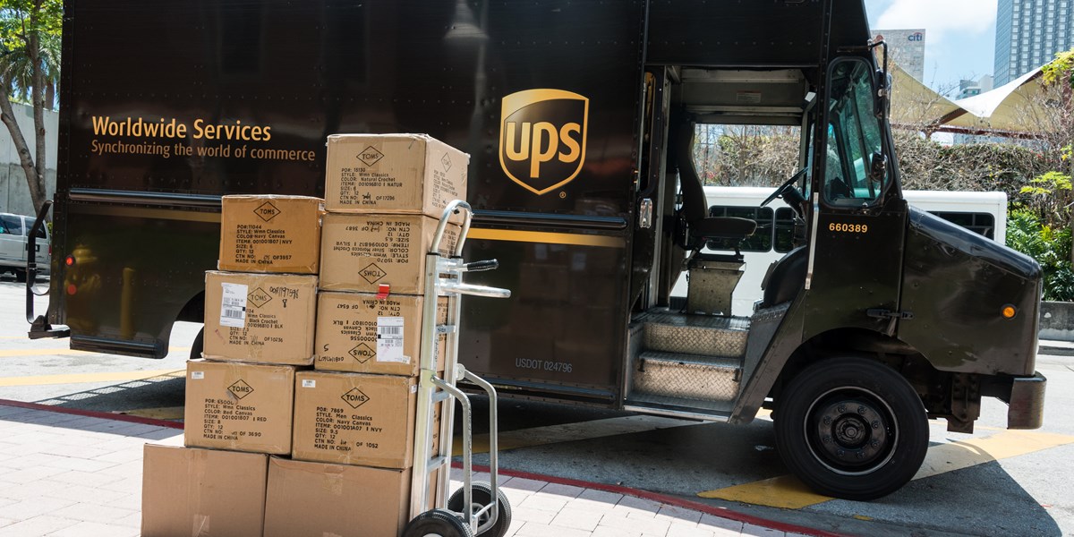 UPS verlaagt outlook