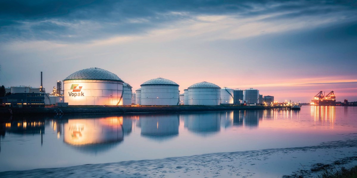 Vopak start met bouw vierde LNG-tank in Rotterdam