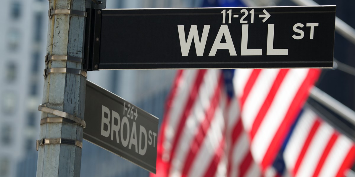 Wall Street koerst af op lichtgroene opening