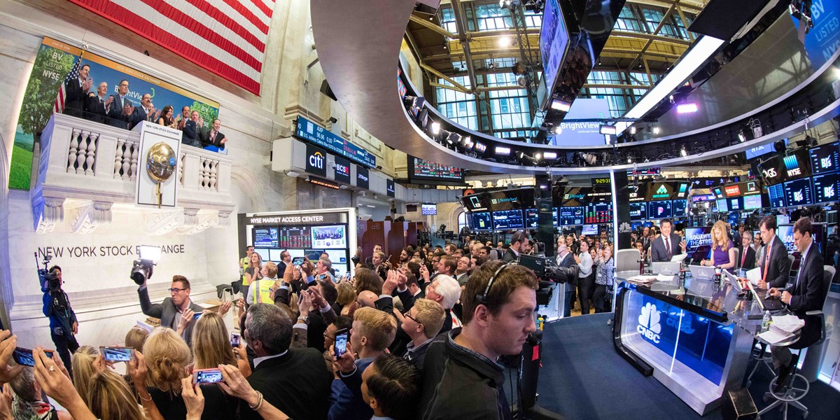 Wall Street koerst af op lichtrode opening