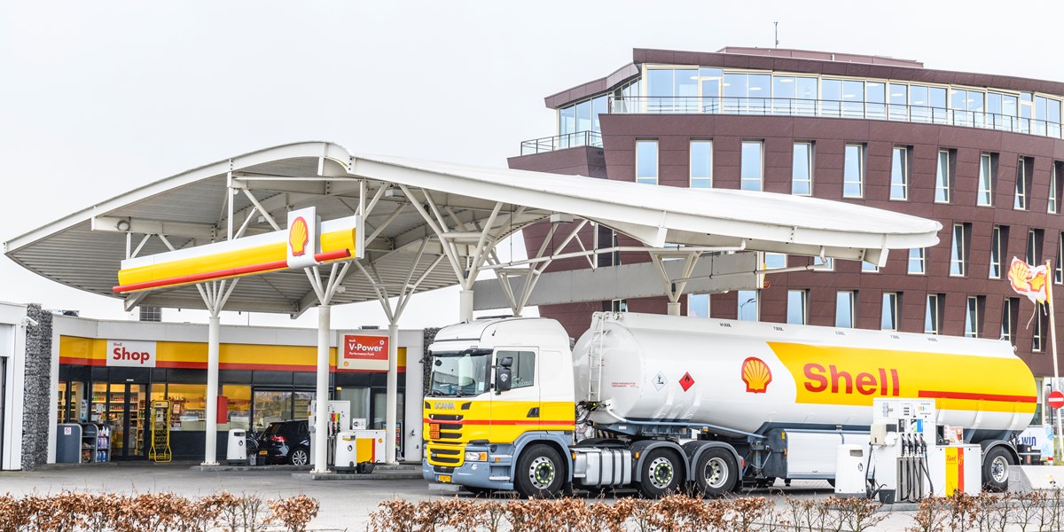 Beursblik: meevallende cijfers Shell