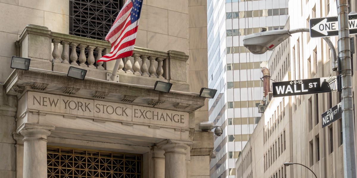 Record voor Dow op verdeeld Wall Street