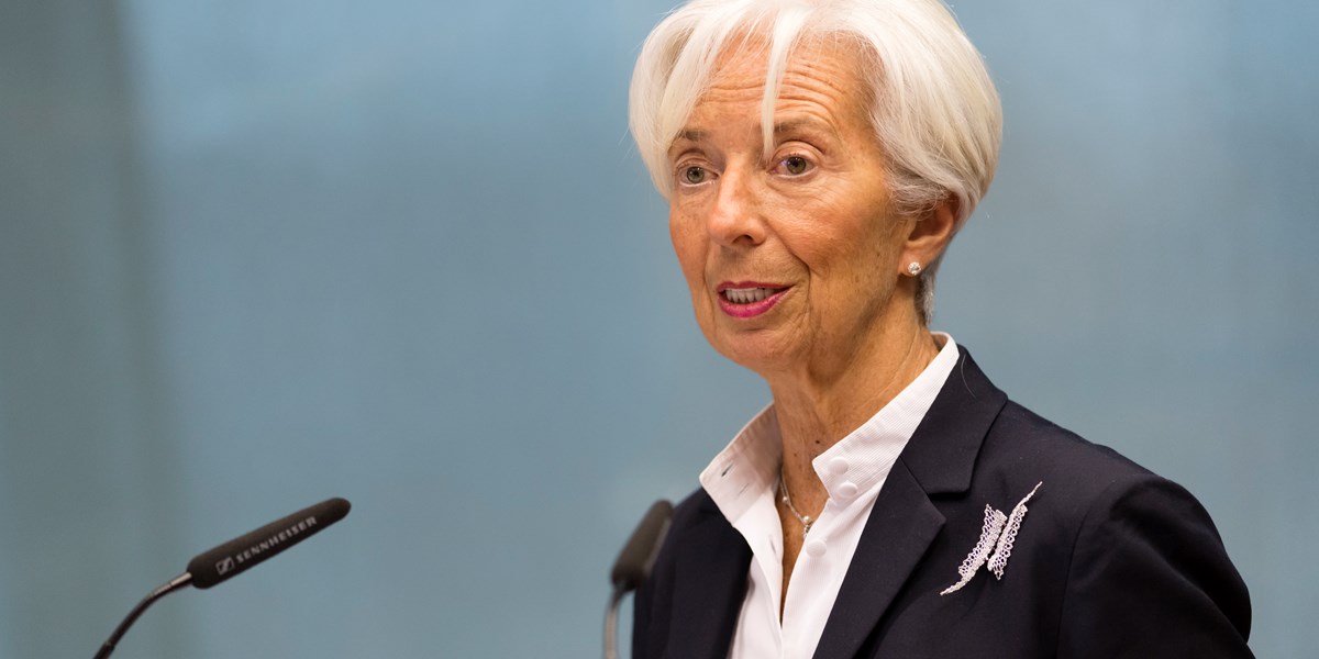 Lagarde ziet vooruitzichten eurozone vertroebelen