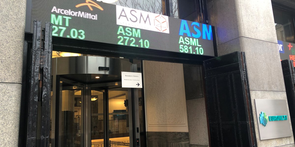 AEX stijgt dankzij koerswinsten ASML en ASMI