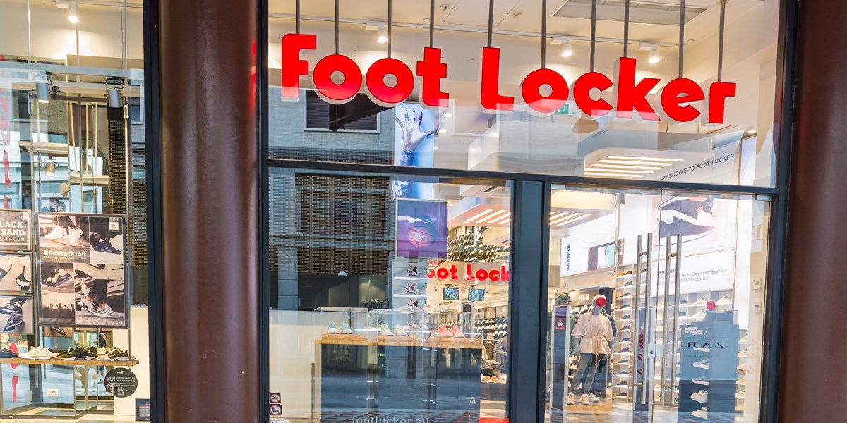 Omzetdaling bij Foot Locker