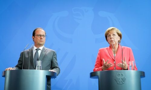 Merkel en Hollande hebben vertrouwen in China