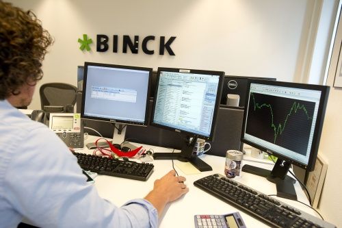 Handelsactiviteit BinckBank zakt terug