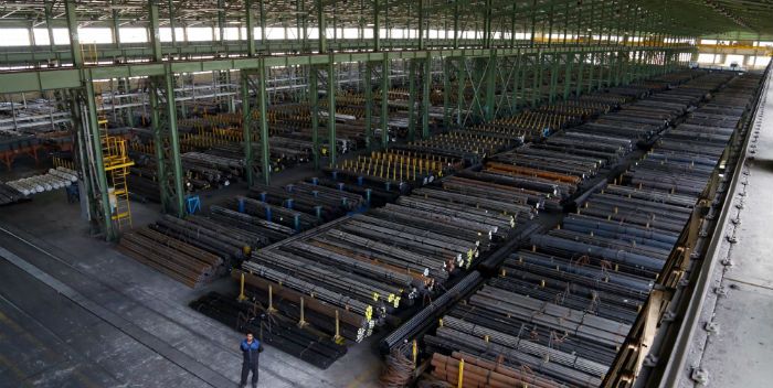 Wereldwijde staalproductie loopt verder terug