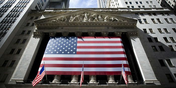 Licht lagere opening Wall Street