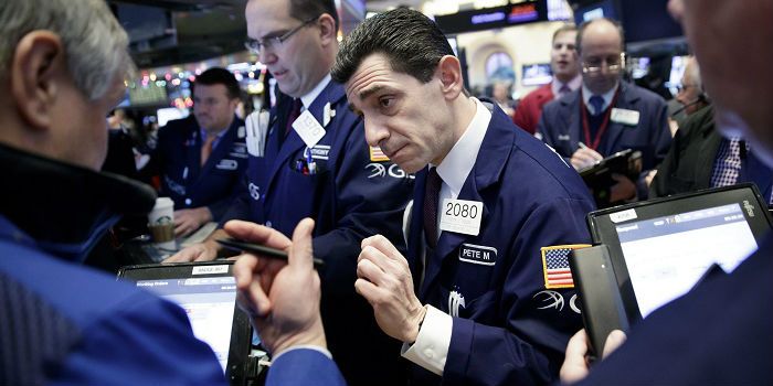 Licht lagere opening Wall Street