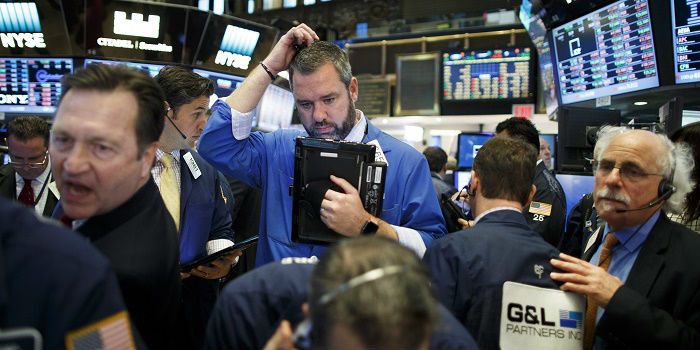 'Wall Street begint week met klein verlies'