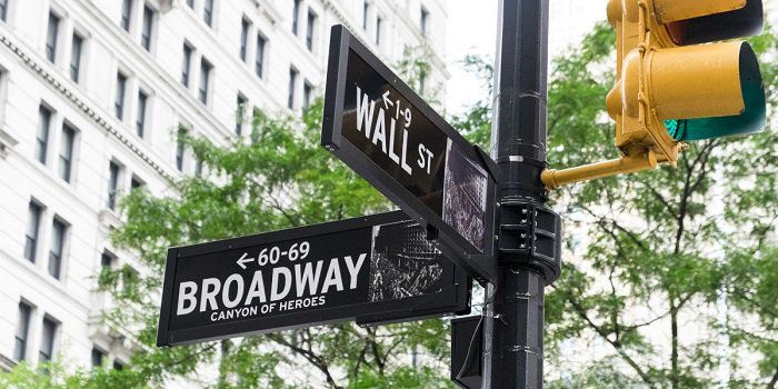'Wall Street begint week vlak'