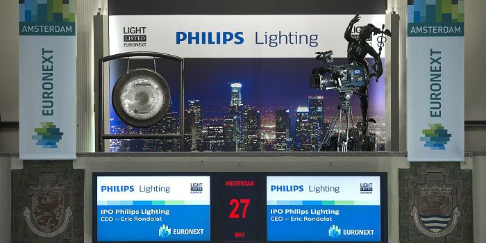Zwak eerste kwartaal Philips Lighting