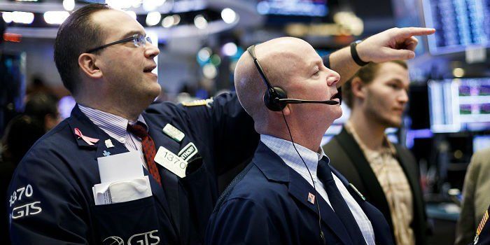'Groene koersenborden op Wall Street'