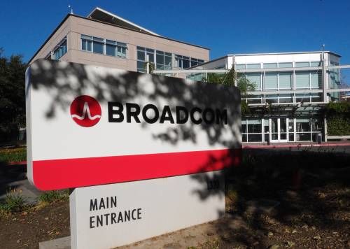 Broadcom drukt chipsector op Wall Street