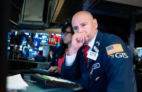 Rode koersenborden bij opening Wall Street