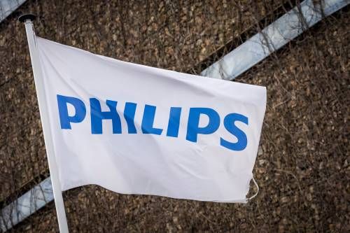Philips onderuit op Damrak na winstalarm