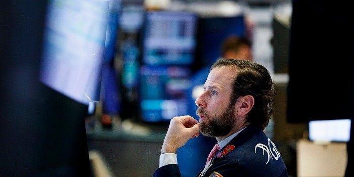 Wall Street opent licht in het rood 