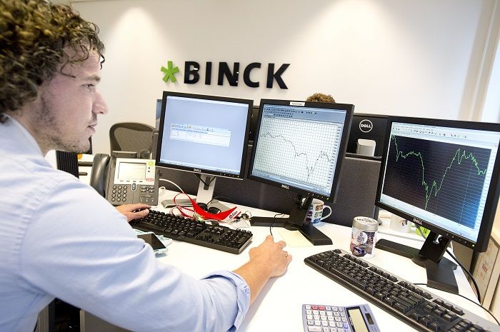 Flink meer klanten bij onlinebroker BinckBank