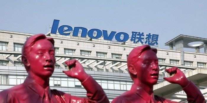 Koerssprong Chinese computermaker Lenovo in Hongkong